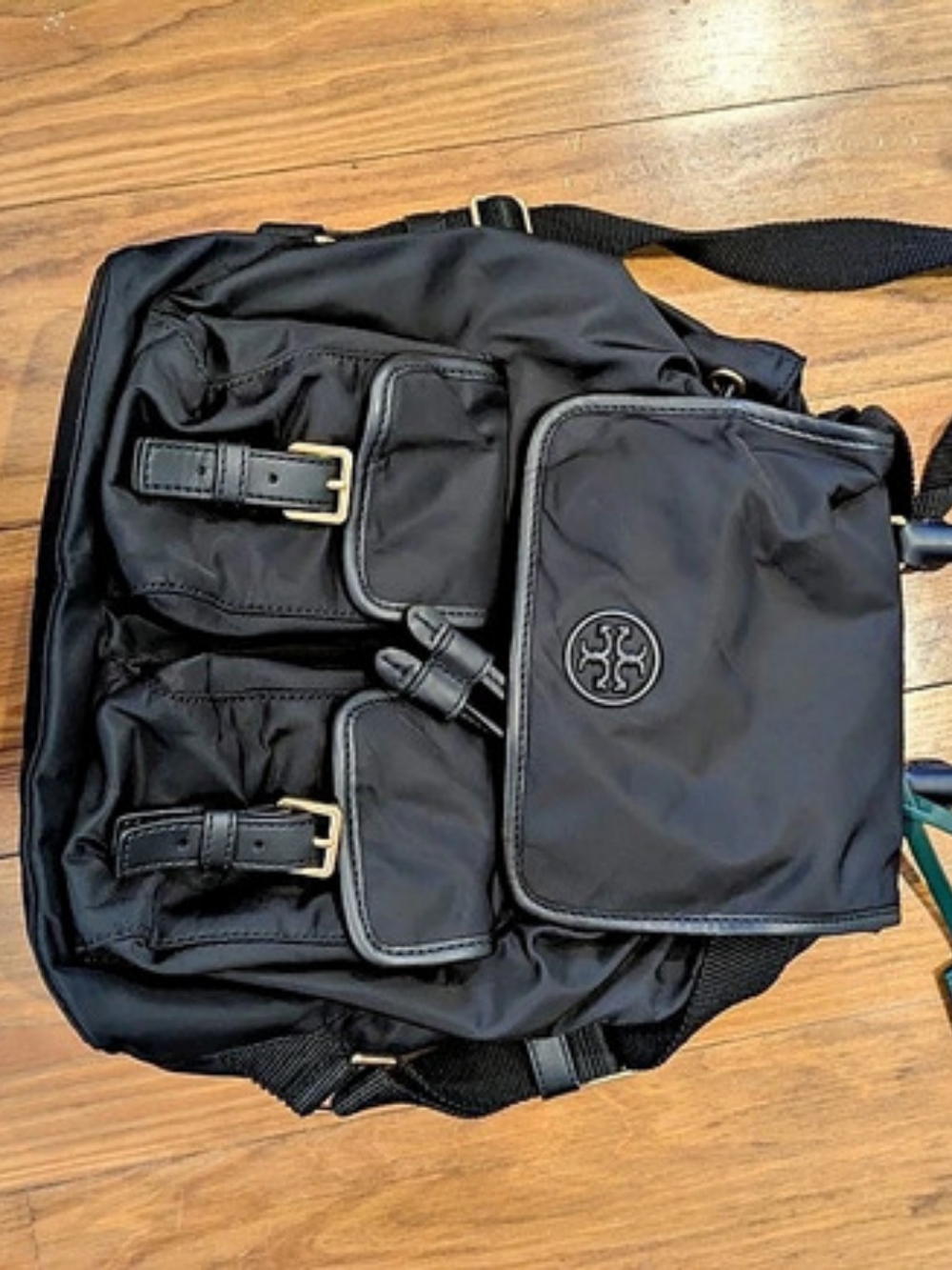 Tory Burch Nylon Backpack Black